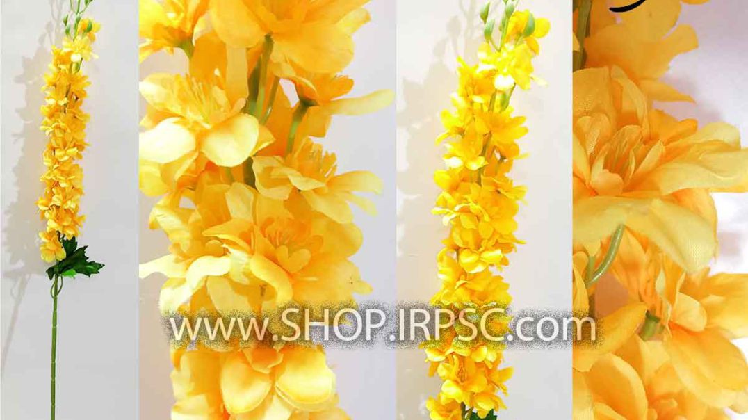 گل مصنوعی شببو زرد رنگ ، کیفیت درجه یک خرید اینترنتی شاخه گل مصنوعی شب بو از فروشگاه ملی