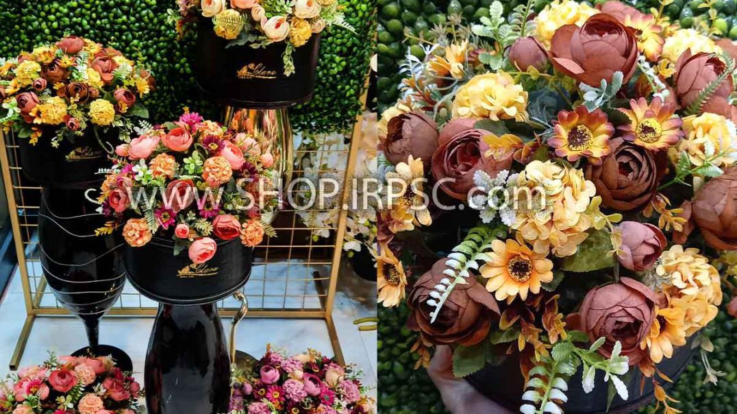 باکس گل مصنوعی سایز بزرگ پخش از فروشگاه ملی
