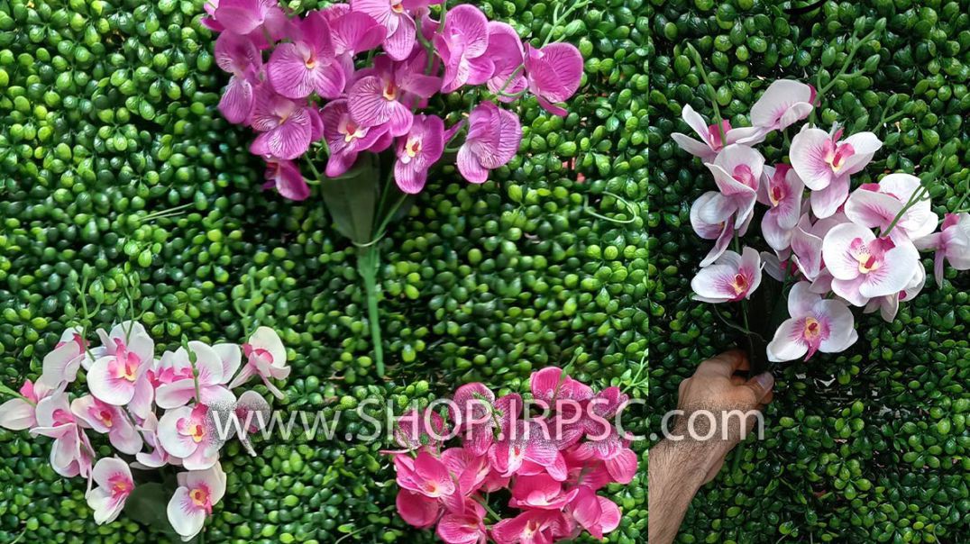 ⁣بوته گل مصنوعی ارکیده پخش از فروشگاه ملی