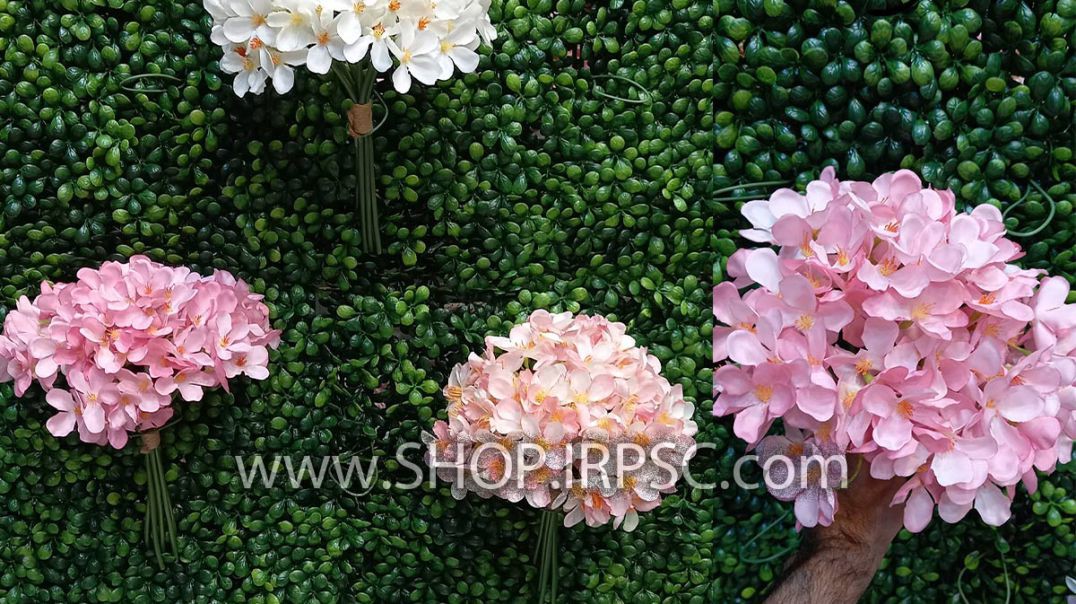 دسته گل مصنوعی یاس در 3 رنگ بندی پخش از فروشگاه ملی