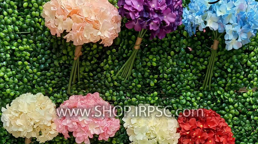 دسته گل مصنوعی آرتانزیا پخش از فروشگاه ملی