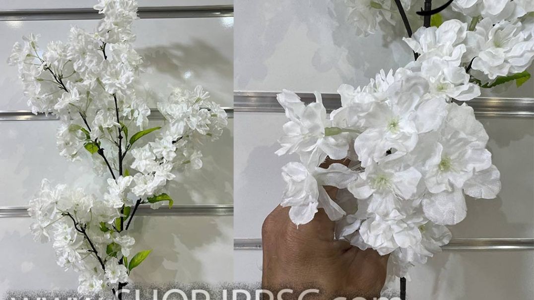 ⁣شکوفه مصنوعی به رنگ بندی سفید پخش از فروشگاه ملی