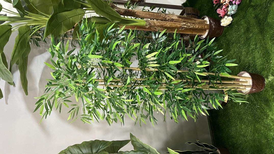 ⁣درختچه مصنوعی بامبو خیزران | فروشگاه ملی
