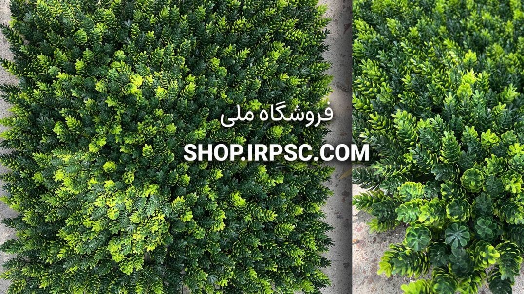 ⁣پنل دیوار سبز مصنوعی کاجی | فروشگاه ملی