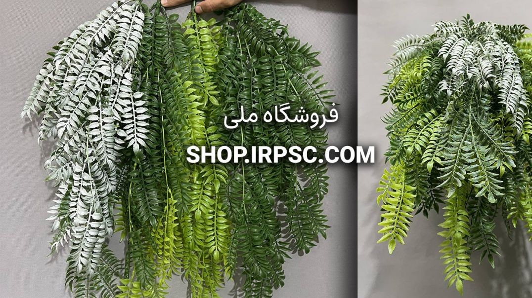 آویز برگی سرخس در 4 رنگبندی | فروشگاه ملی