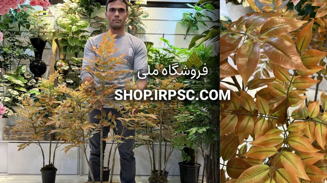 ⁣درختچه مصنوعی اقاقیا 3 تکه 130 سانتی | فروشگاه ملی