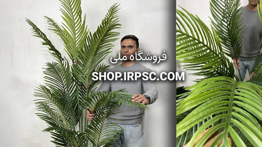 ⁣درختچه مصنوعی نخل اریکا 2.1 متر | فروشگاه ملی