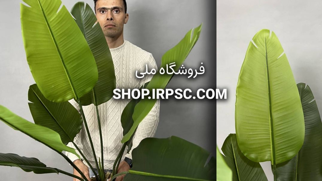 ⁣درختچه مصنوعی پرنده بهشتی 9 1.2 متری | فروشگاه ملی